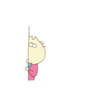 人のようなネコ（個別スタンプ：6）