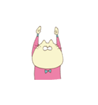 人のようなネコ（個別スタンプ：9）