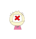 人のようなネコ（個別スタンプ：16）