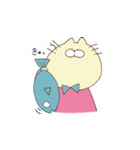 人のようなネコ（個別スタンプ：22）
