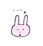 自由気ままななうさぎ（個別スタンプ：16）