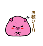 もっちりブタさん（個別スタンプ：11）