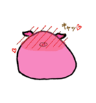 もっちりブタさん（個別スタンプ：15）