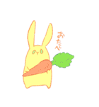 多色うさぎ（個別スタンプ：8）