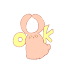 多色うさぎ（個別スタンプ：12）