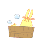 多色うさぎ（個別スタンプ：14）