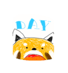 レッサーパンダのきもち（個別スタンプ：16）