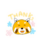 レッサーパンダのきもち（個別スタンプ：17）
