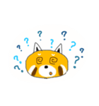 レッサーパンダのきもち（個別スタンプ：22）