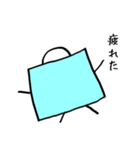 青い紙袋さん2（個別スタンプ：8）