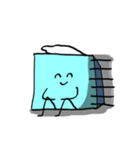 青い紙袋さん2（個別スタンプ：10）