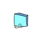 青い紙袋さん2（個別スタンプ：36）
