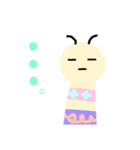 愉快なこけしこん（個別スタンプ：3）