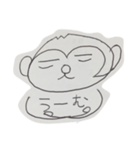 もみあげ栗サル第2弾（個別スタンプ：1）