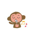 cutemonkey（個別スタンプ：4）