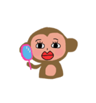 cutemonkey（個別スタンプ：21）