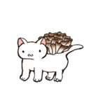 ねこキノコスタンプ（個別スタンプ：2）