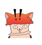 ねこキノコスタンプ（個別スタンプ：7）