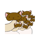 ねこキノコスタンプ（個別スタンプ：35）
