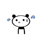 不器用なパンダくまきち（個別スタンプ：9）