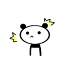 不器用なパンダくまきち（個別スタンプ：16）