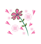 Send you a flower every day（個別スタンプ：10）