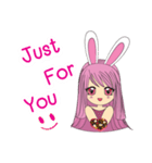 Cutie RabbitzR（個別スタンプ：7）