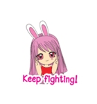 Cutie RabbitzR（個別スタンプ：14）