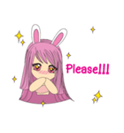 Cutie RabbitzR（個別スタンプ：22）