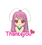 Cutie RabbitzR（個別スタンプ：35）