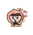 Little sweet-peach（個別スタンプ：17）