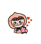 Little sweet-peach（個別スタンプ：19）