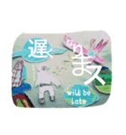 なかよし。スーパーデブリ（個別スタンプ：14）