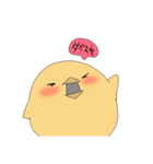 タコになつくヒヨコ（個別スタンプ：38）
