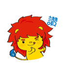 The Little Lion King of Justice（個別スタンプ：7）