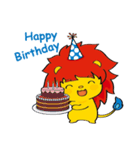 The Little Lion King of Justice（個別スタンプ：9）