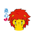 The Little Lion King of Justice（個別スタンプ：12）