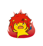 The Little Lion King of Justice（個別スタンプ：15）