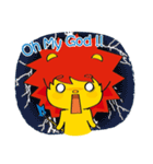 The Little Lion King of Justice（個別スタンプ：22）