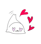 あざらし君とあざらしちゃん（個別スタンプ：3）