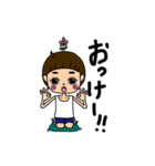 ナカサチが描いた少年。（個別スタンプ：1）