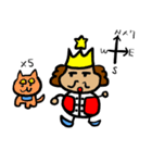 hahaha king（個別スタンプ：22）