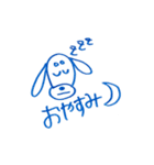 ミニチュアダックスフントくん（個別スタンプ：7）