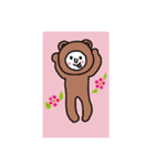 くまの生活（個別スタンプ：4）