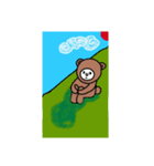くまの生活（個別スタンプ：11）