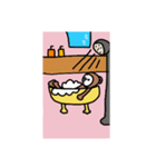 くまの生活（個別スタンプ：12）