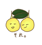 Citrus junos（個別スタンプ：31）
