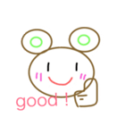 一匹のくま。（個別スタンプ：2）