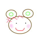 一匹のくま。（個別スタンプ：5）
