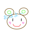一匹のくま。（個別スタンプ：6）